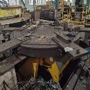 焊接回转工作台，直经5x5米，承重1OO吨，德国进口2003.